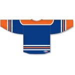 Athletic Knit H550B-EDM877B Pro Hockey Jersey - 2018 Edmonton 3rd Royal - Rear