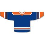 Athletic Knit H550B-EDM877B Pro Hockey Jersey - 2018 Edmonton 3rd Royal - Front