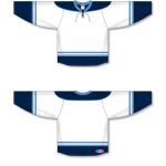 Athletic Knit H550B-FLO856B Pro Hockey Jersey - 2010 Florida 3rd White - Full