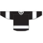 Athletic Knit H550B-LAS778B Pro Hockey Jersey - 1988 LA Black - Front