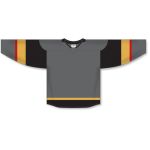 Athletic Knit H550B-LAV394B Pro Hockey Jersey - 2017 Vegas Charcoal - Front