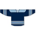 Athletic Knit H550B-MAI340B Pro Hockey Jersey - Maine Navy - Front