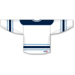 Athletic Knit H550B-MAI341B Pro Hockey Jersey - Maine White - Rear