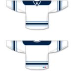 Athletic Knit H550B-MAI341B Pro Hockey Jersey - Maine White - Full