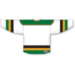 Athletic Knit H550B-MIN865B Pro Hockey Jersey - 1988 Minnesota White - Rear