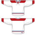 Athletic Knit H550B-MON783B Pro Hockey Jersey - 2017 Montreal White - Full