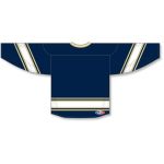 Athletic Knit H550B-NDA677B Pro Hockey Jersey - Notre Dame Navy - Rear
