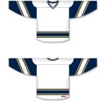 Athletic Knit H550B-NDA678B Pro Hockey Jersey - Notre Dame White - Full