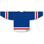 Athletic Knit H550B-NYR534B Pro Hockey Jersey - 2017 New York Rangers Royal - Rear