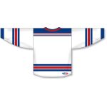 Athletic Knit H550B-NYR535B Pro Hockey Jersey - 2017 New York Rangers White - Rear
