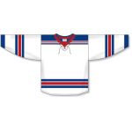 Athletic Knit H550B-NYR535B Pro Hockey Jersey - 2017 New York Rangers White - Front