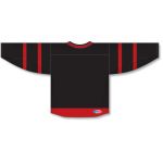 Athletic Knit H550B-OTT700B Pro Hockey Jersey - 2021 Ottawa Black - Rear