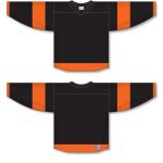 Athletic Knit H550B-PHI420B Pro Hockey Jersey - 2017 Philadelphia Stadium Black - Full