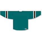 Athletic Knit H550B-SAN466B Pro Hockey Jersey - 2013 San Jose Pacific Teal - Rear