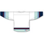 Athletic Knit H550B-SEA501B Pro Hockey Jersey - 2021 Seattle White - Rear