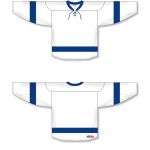 Athletic Knit H550B-TAM489B Pro Hockey Jersey - 2011 Tampa Bay White - Full