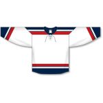 Athletic Knit H550B-USA862B Pro Hockey Jersey - 2006 Team USA White - Front