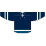 Athletic Knit H550B-WIN724B Pro Hockey Jersey - 2017 Winnipeg Navy - Front