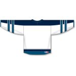 Athletic Knit H550B-WIN725B Pro Hockey Jersey - 2017 Winnipeg White - Rear