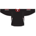 Athletic Knit H550C-CAN839C Pro Hockey Jersey - 2006 Team Canada Black - Front