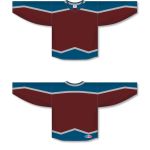 Athletic Knit H550C-COL784C Pro Hockey Jersey - 2017 Colorado Cardinal - Full