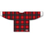 Athletic Knit H550C-DON798C Pro Hockey Jersey - The Don Red Jersey - Rear