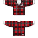 Athletic Knit H550C-DON798C Pro Hockey Jersey - The Don Red Jersey - Full