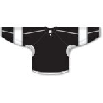 Athletic Knit H550C-LAS940C Pro Hockey Jersey - 2010 Los Angeles 3rd Black - Front