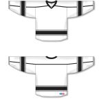 Athletic Knit H550C-LAS950C Pro Hockey Jersey - 2010 Los Angeles 3rd White - Full