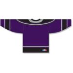 Athletic Knit H550C-LAS953C Pro Hockey Jersey - LA 3rd Purple - Rear