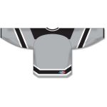 Athletic Knit H550C-LAS954C Pro Hockey Jersey - LA Stadium Series Grey - Rear