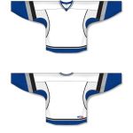 Athletic Knit H550C-TAM897C Pro Hockey Jersey - 2009 Tampa Bay 3rd White - Full
