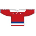 Athletic Knit H550C-WAS916C Pro Hockey Jersey - 2005 Washington 3rd Red - Front