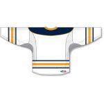Athletic Knit H550CK-BUF811CK Pro Hockey Jersey - 2009 Buffalo 3rd White - Rear