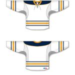 Athletic Knit H550CK-BUF811CK Pro Hockey Jersey - 2009 Buffalo 3rd White - Full