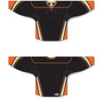 Athletic Knit H550D-ANA538D Pro Hockey Jersey - 2014 Anaheim Black - Full