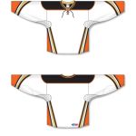 Athletic Knit H550D-ANA539D Pro Hockey Jersey - 2014 Anaheim White - Full