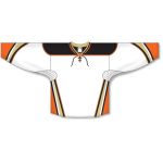 Athletic Knit H550D-ANA539D Pro Hockey Jersey - 2014 Anaheim White - Front