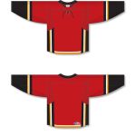 Athletic Knit H550D-CAL718D Pro Hockey Jersey - 2017 Calgary Red - Full
