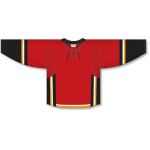 Athletic Knit H550D-CAL718D Pro Hockey Jersey - 2017 Calgary Red - Front