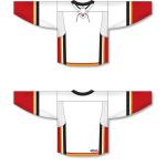 Athletic Knit H550D-CAL719D Pro Hockey Jersey - 2017 Calgary White - Full
