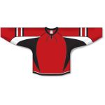 Athletic Knit H550D-OTT935D Pro Hockey Jersey - 2009 Ottawa 3rd Red - Front