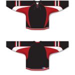 Athletic Knit H550D-OTT936D Pro Hockey Jersey - 2009 Ottawa 3rd Black - Full