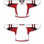 Athletic Knit H550D-OTT937D Pro Hockey Jersey - 2009 Ottawa 3rd White - Full