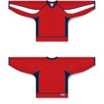 Athletic Knit H550D-WAS806D Pro Hockey Jersey - 2008 Washington Red - Full