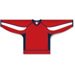 Athletic Knit H550D-WAS806D Pro Hockey Jersey - 2008 Washington Red - Front