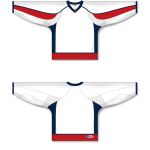 Athletic Knit H550D-WAS807D Pro Hockey Jersey - 2008 Washington White - Full