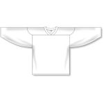 Athletic Knit H6000-000 Practice Hockey Jersey - White - Front