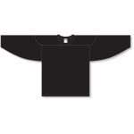 Athletic Knit H6000-001 Practice Hockey Jersey - Black - Front