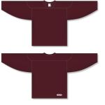 Athletic Knit H6000-009 Practice Hockey Jersey - Maroon - Full